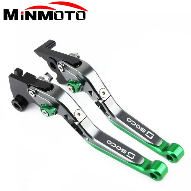 Super Soco TC TCmax TS 브레이크 레버 세트 확장형 핸들 전동 자전거 부품 액세서리 그립 바, 21 E