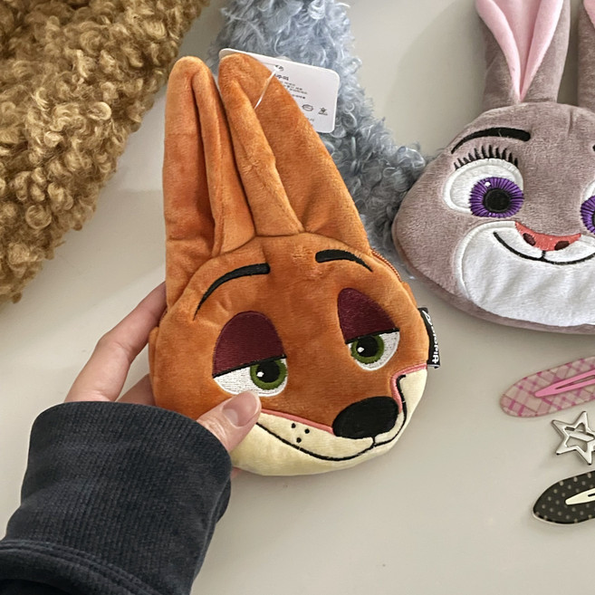 (정품) 주토피아 동전지갑 파우치 가방고리