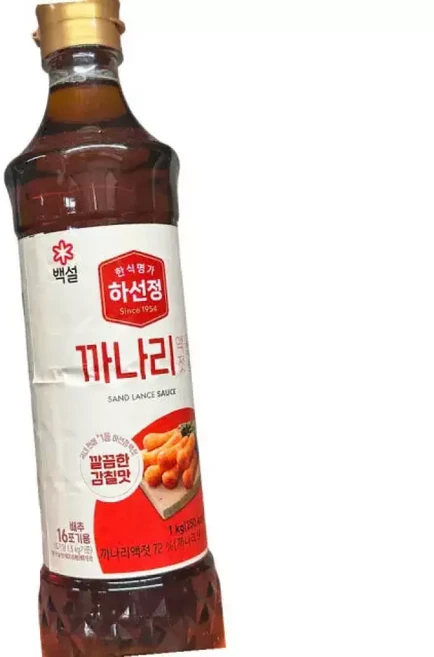 하선정 형 까나리 액젓 1kg 12개 조미료, 1개