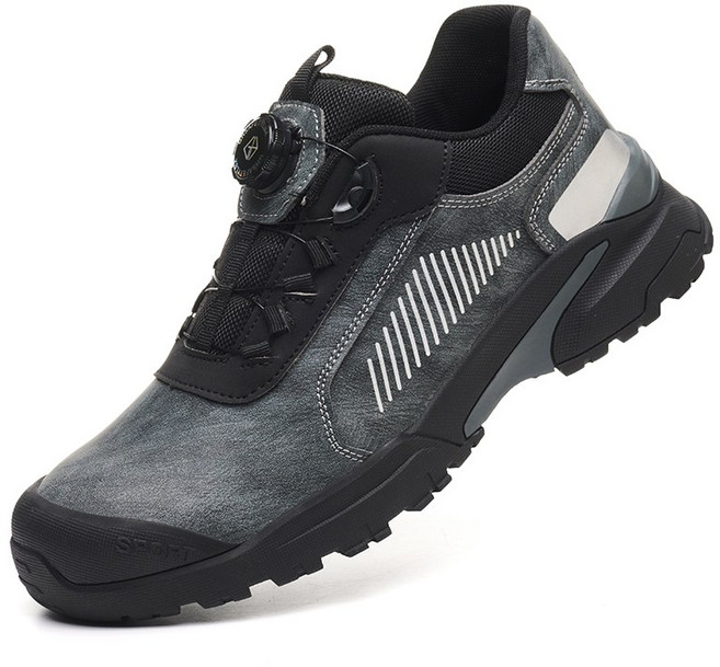 세통 다이얼 생활방수 미끄럼 방지 남자 통넓은 안전화 G-1