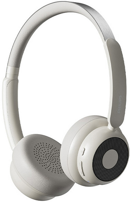 필립스 레트로 블루투스 헤드폰, 화이트, TAH1129