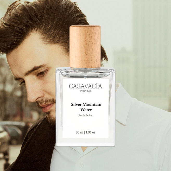 카사바시아 실버 마운틴 워터 오 드 퍼퓸, 1개, 30ml