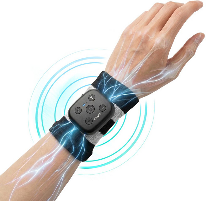 아나파 미세전류 저주파 손목 보호대 마사지기