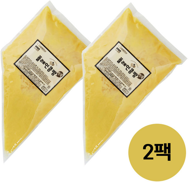 알앤알 플레인콩빵 반죽, 2개, 1kg