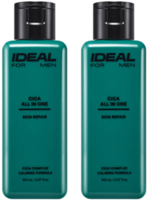 [BEST 잡티많고 예민한피부] 아이디얼포맨 시카CICA 올인원 피부진정 촉촉한피부, 1개, 150ml