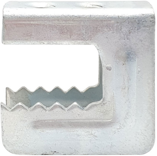 H빔 클램프 3/8 삼부 악어이빨 무볼트, 1개