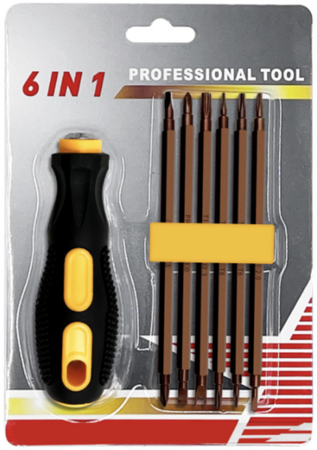 다이슨 무선청소기 자가수리 DIY V6 V7 V8 V10 V11 멀티드라이버세트, 6IN1 멀티드라이버세트, 1개