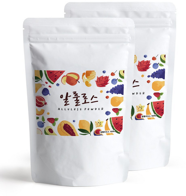 알룰로스 가루 분말, 2개, 500g