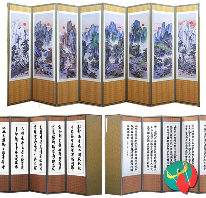 미니4폭 6폭 8폭 제사병풍, 1개