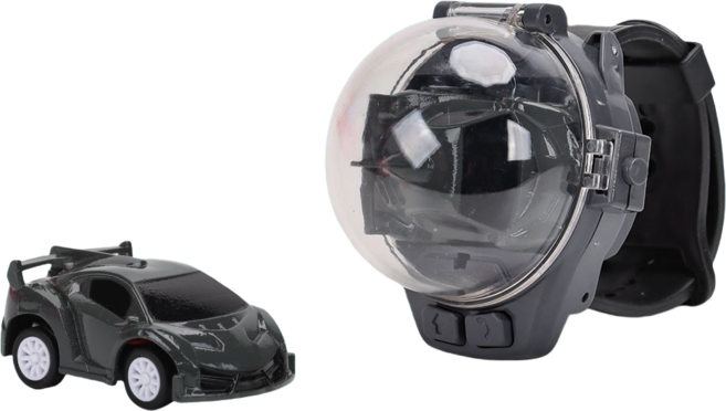 시계리모콘조절 RC카 USB충전 AAA배터리 미니 스포츠카 장난감, 람보르기니블랙, 1개