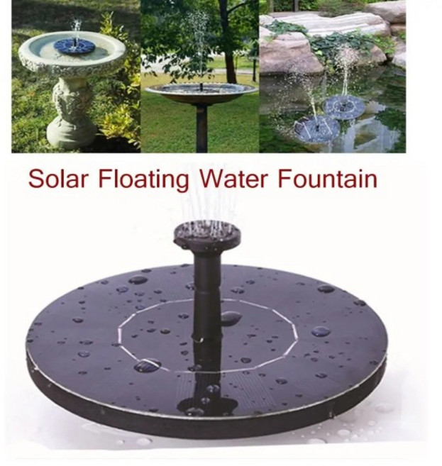 맞춤형 태양열 바이오닉 분수 미니 태양열 분수, 01 Dimensions 13cm