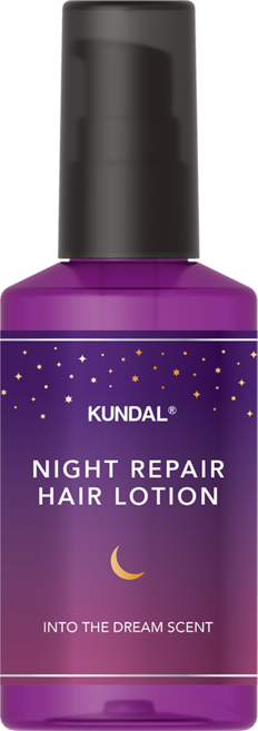 KUNDAL夜間深層修護護髮乳, 1個, 100ml