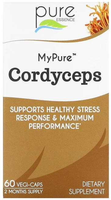 퓨어에센스 마이퓨어 Cordyceps 60 베지캡슐, 1개, 60정 - 쿠팡