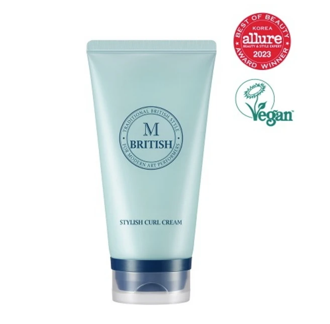 브리티시엠 스타일리시 컬크림, 1개, 150ml - 쿠팡