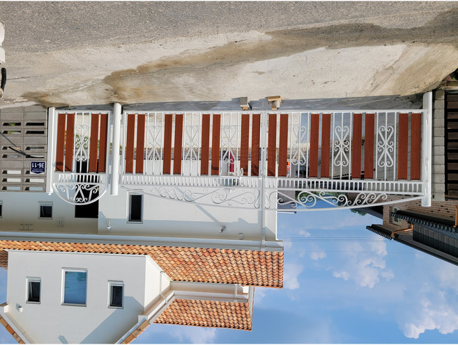 자동대문 합성목재 폴딩접이식 주택대문 단조대문 디자인대문 자체제작 아치목재대문, 1개