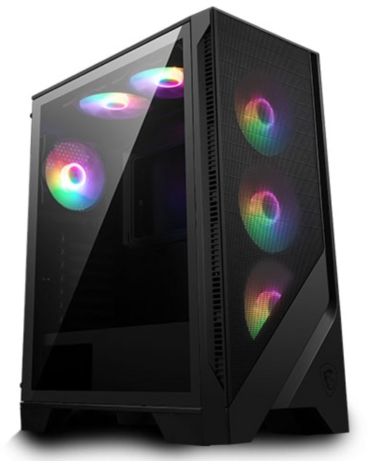 MSI MAG 포지 120A 에어플로우 pc케이스, 1개