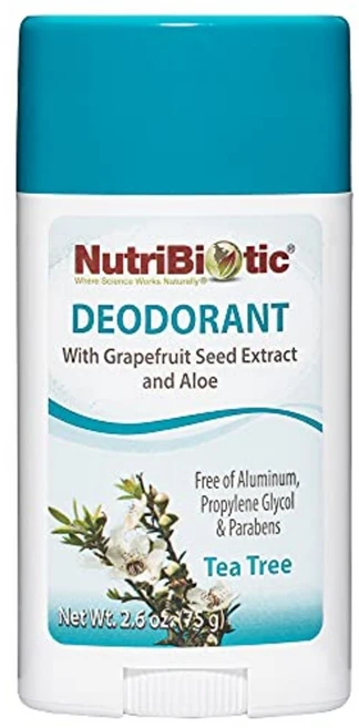 NutriBiotic 데오드란트 녹차 나무 2.6 oz (75 g), 75g, 1개 - 쿠팡