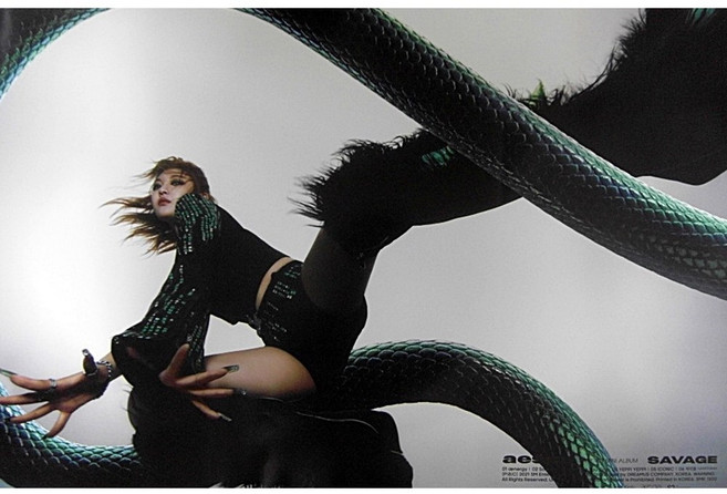 (브로마이드1종+지관통) 에스파 (aespa) - Savage Hallucination Quest 닝닝 포스터