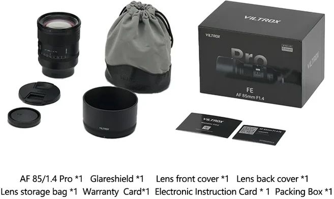 VILTROX 85mm F1.4 PRO 자동 초점 대구경 풀프레임 인물 렌즈 소니 zve10 a7iii a6400 fx30 Z 마운트용, 01 니콘 Z, 01 85mm F1.4 Pro