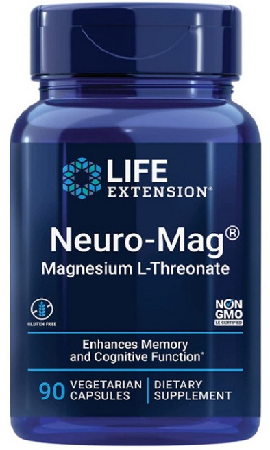 라이프익스텐션 트레온산 마그네슘 뉴로마그 90정 사은품 증정, 1개