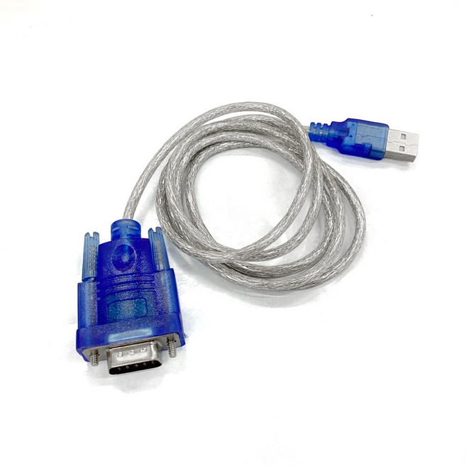 USB轉RS232轉換線 - 資料傳輸 公頭九針轉換器, 1個, 120cm