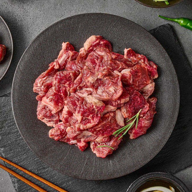 고기는 고기고 육즙가득 특수부위 안심추리 한입 스테이크, 1개, 200g