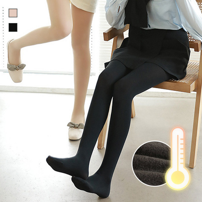 1+1 포근 기모 스타킹 레깅스 유발/무발 스판레깅스 따뜻한 레깅스 편한 겨울레깅스