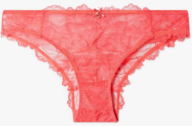 [매장정품] 엠포리오 아르마니 언더웨어 EMPORIO ARMANI UNDERWEAR 여성 플라워 레이스 메쉬 브리프 _라이트 코랄 0825111511 2502794838