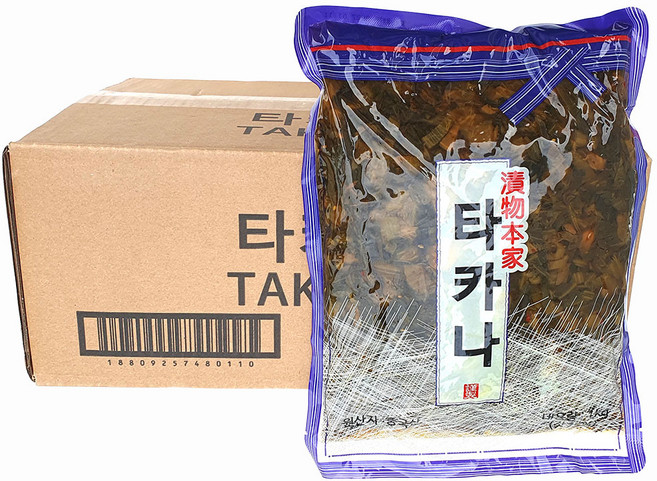 새마원 토호 타카나 일본 갓절임 갓장아찌, 1kg, 10개