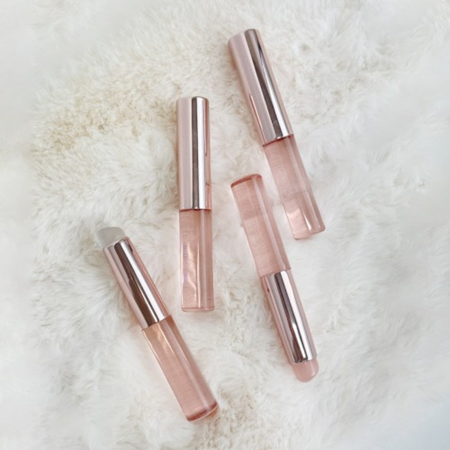 [1+1] 립 젤리 스머징 립 브러쉬 스틱, 2개, 투명