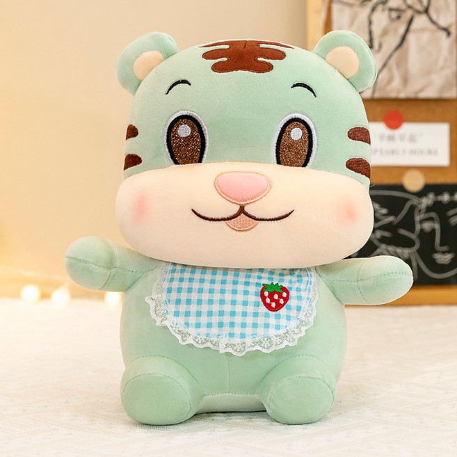 아기호랑이인형 아기호랑이쿠션 동물인형 애착쿠션, B