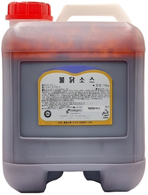 군주마켓 불닭소스 10kg, 1개