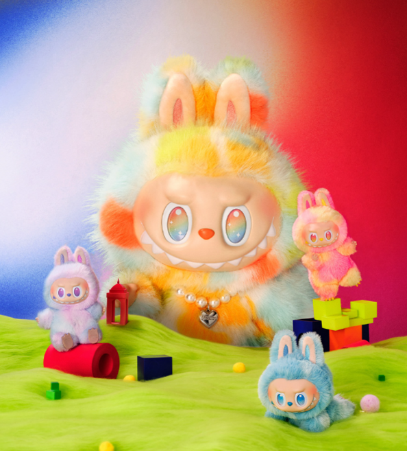 [당일출고] 더 몬스터즈 하이라이트 락 더 유니버스 라부부 인형, 1개