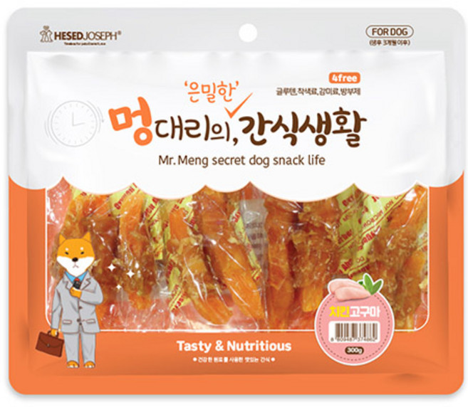 멍대리의 은밀한 간식생활 치킨고구마 300g, 1개