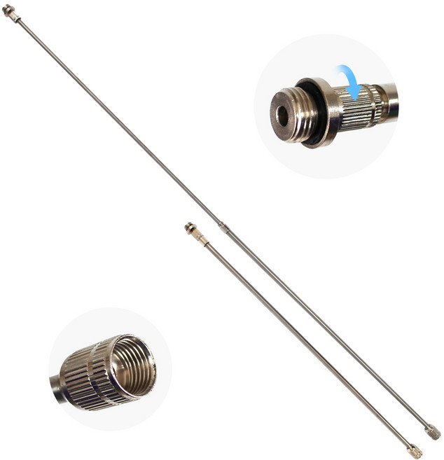 농약 분무기 부품 약대 농약대 2단 스텐 노즐대, G-3 2단 스텐 노즐대 1000mm, 1개