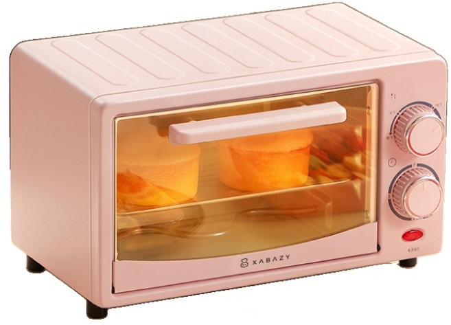 미니 전자레인지 캠핑용 초소형, 12L 핑크 복회전 모델 선물3