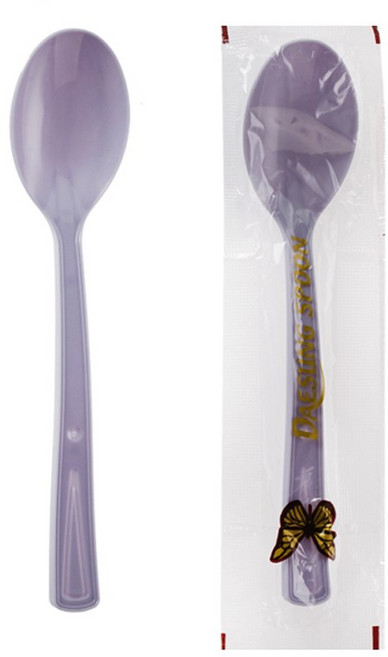 개별포장(1P) 일회용수저 라벤더 500개