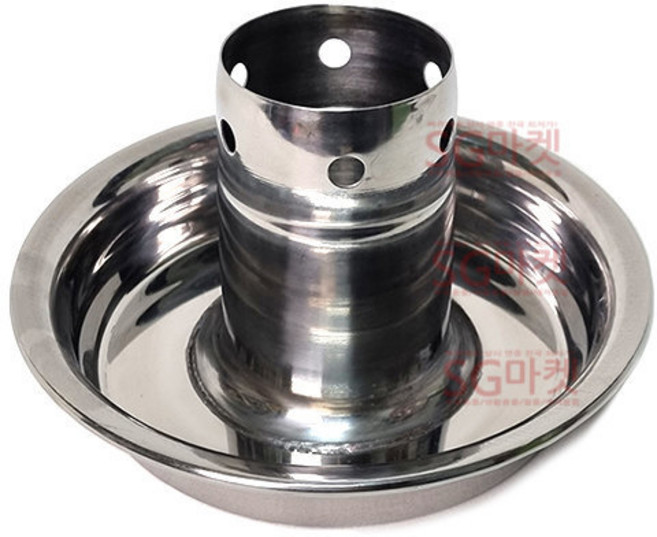 비어캔홀더 치킨랙 치킨로스터 비어치킨 비어캔 캠핑 바베큐, 02.비어캔타공, 1개