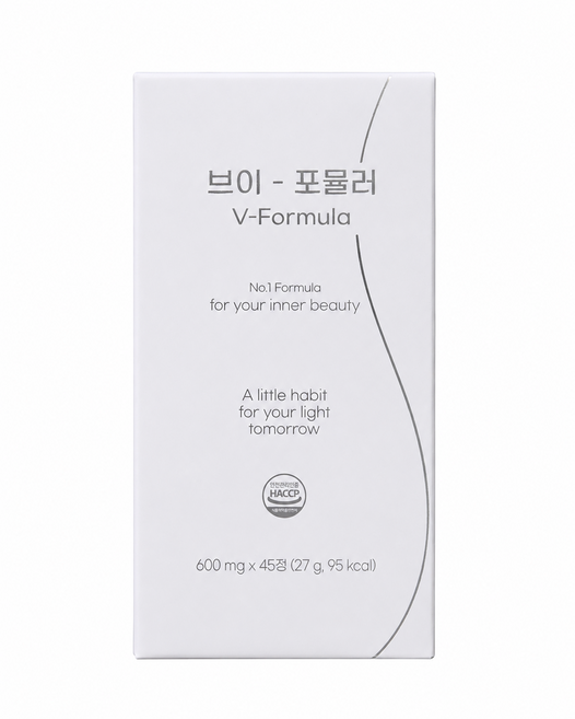 우먼셀렉 브이포뮬러 브로멜라인 27g, 45정, 1개