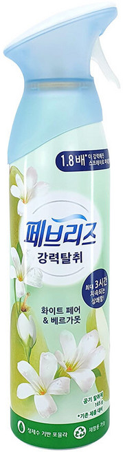 실내 스프레이 탈취제 165g 섬유탈취 방향제 담배 냄새제거 옷장, 1개
