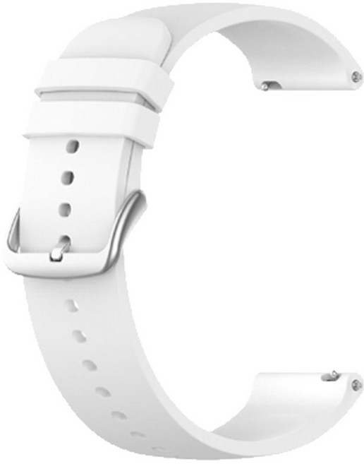 오네꼬네 샤오미 레드미 워치5 라이트 액티브 호환 스트랩 시계줄 기본 밴드 실리콘 버클 22mm, 1개, 퓨어화이트