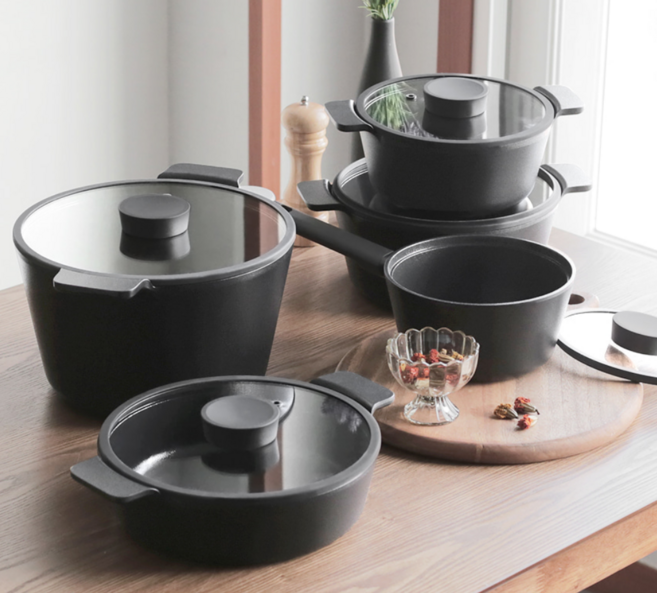 인덕션전골냄비 대형곰솥 대용량국냄비 2종세트, 1개, 불칸 20양수+24양수, 상세페이지 참조