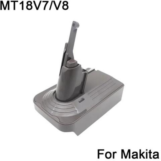 리튬 이온 배터리 어댑터 MT18V7V8 MIL18V7V8 DW20V7V8 For Makita For Milwaukee For For Dyson V7V8 시리즈 진공 청소기, MT18V7 V8