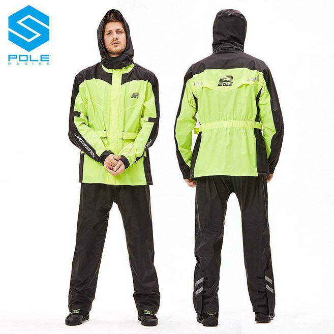POLE 派森 摩托車騎行雨衣, M