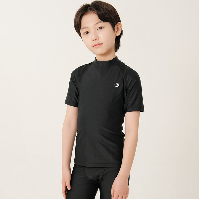 TS스포츠 아동용 래쉬가드 상의 초등학생 생존수영복