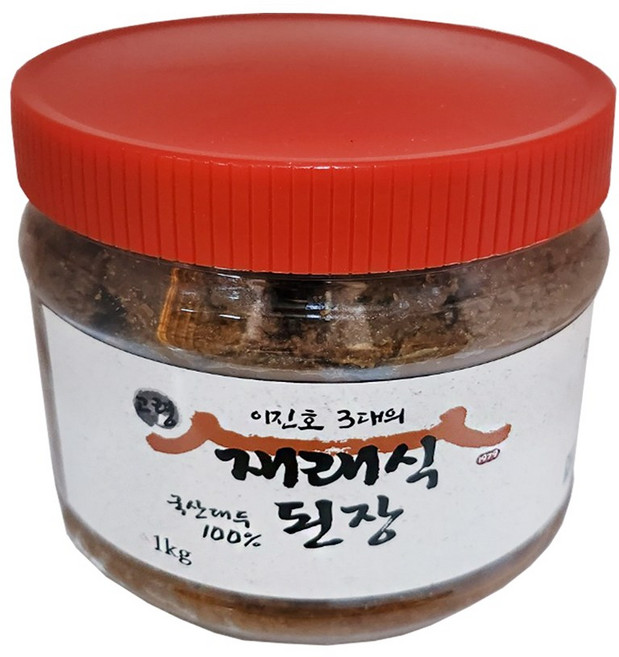 장현식품 경북 전통식품 재래식 집된장 1kg, 1개