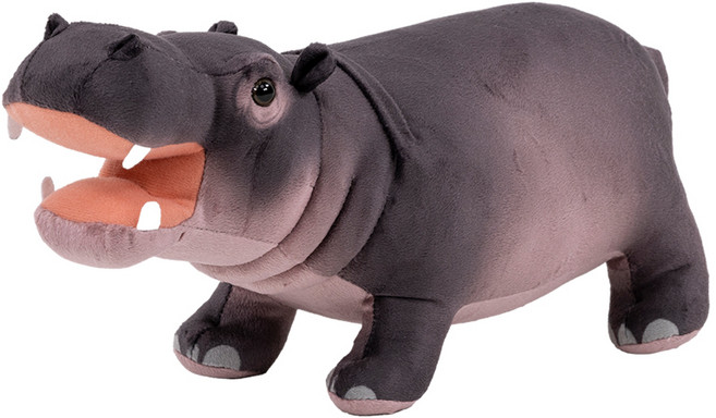 제노그로우 봉제동물인형 하마인형 36x19cm 애착인형 반려동물 조카선물. 어린이날선물. 촬영소품, 1개, 혼합, 19cm