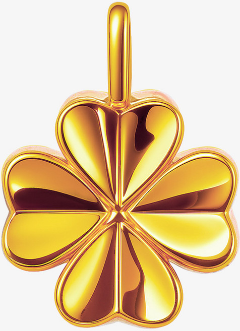 골드앤 순금 24K 샤이닝 클로버 팬던트