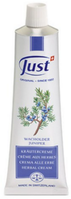 유스트 스위스 노간주 바디크림, 100ml, 1개