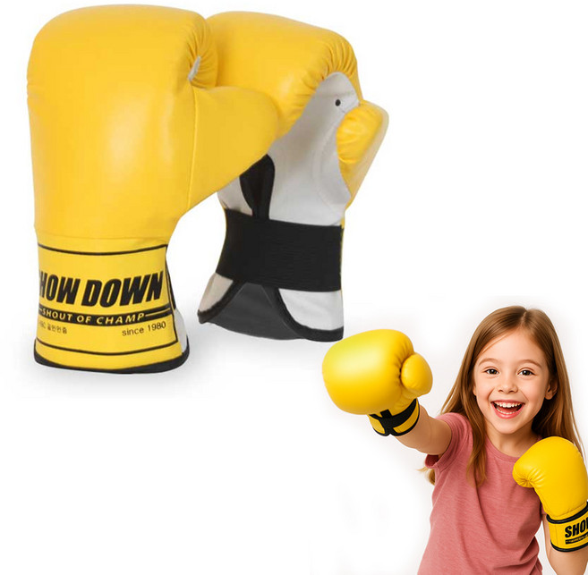 쇼다운 미니 복싱 글러브 어린이 주니어 입문용 트레이닝 장갑, S